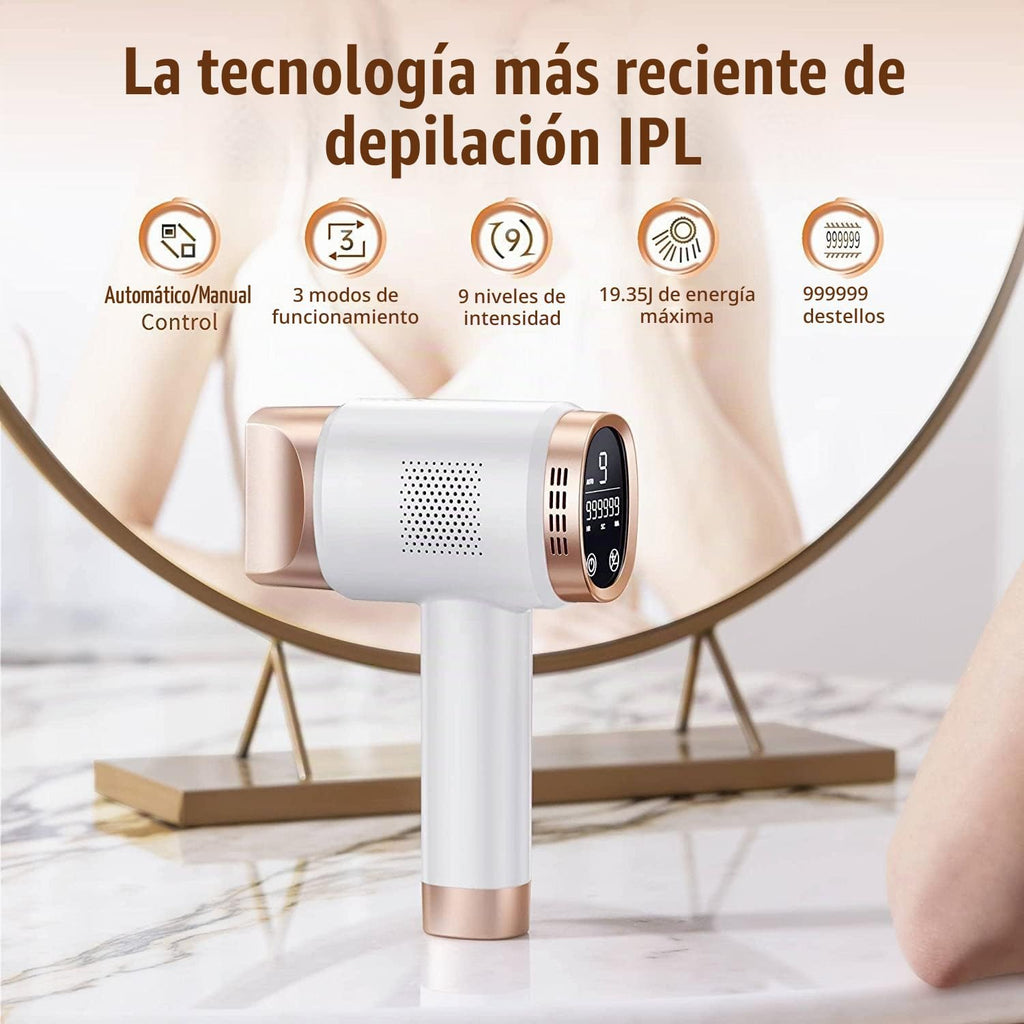 Depilación láser IPL para mujeres y hombres, reducción permanente d...