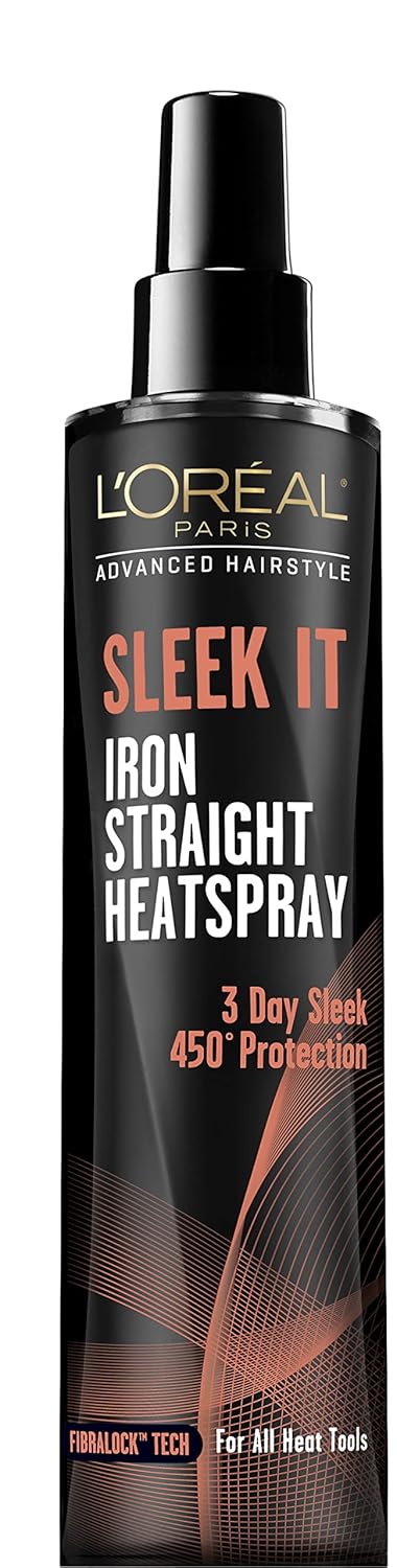 L'Oréal Paris - Espray para peinar cabello liso y sedoso, 5.7 onzas