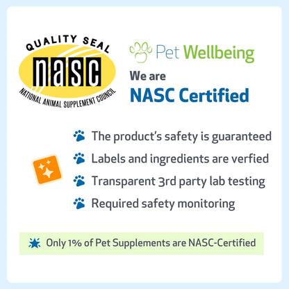 Pet Wellbeing Ultimate Probiotic 9 cepas con prebióticos FOS para g...