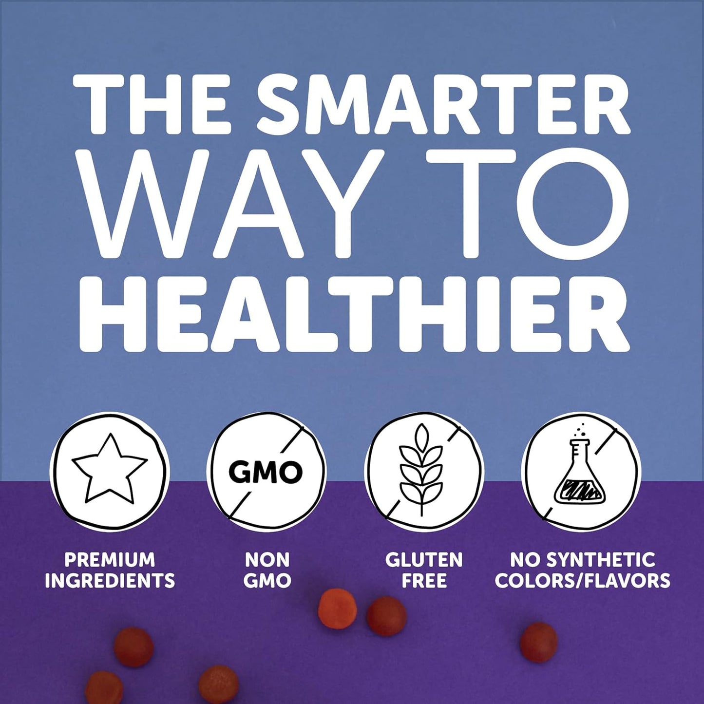 SmartyPants Gomitas Multivitamínicas para Niños Pequeños: Aceite de...