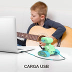 ALLCELE - Robots de juguete, robots RC recargables para niños, jugu...