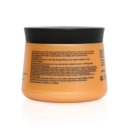 Gotukola Mascarilla capilar de queratina para cabello seco dañado -...