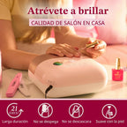 SUNUV Luz UV para uñas de gel, lámpara de gel UV LED profesional SU...