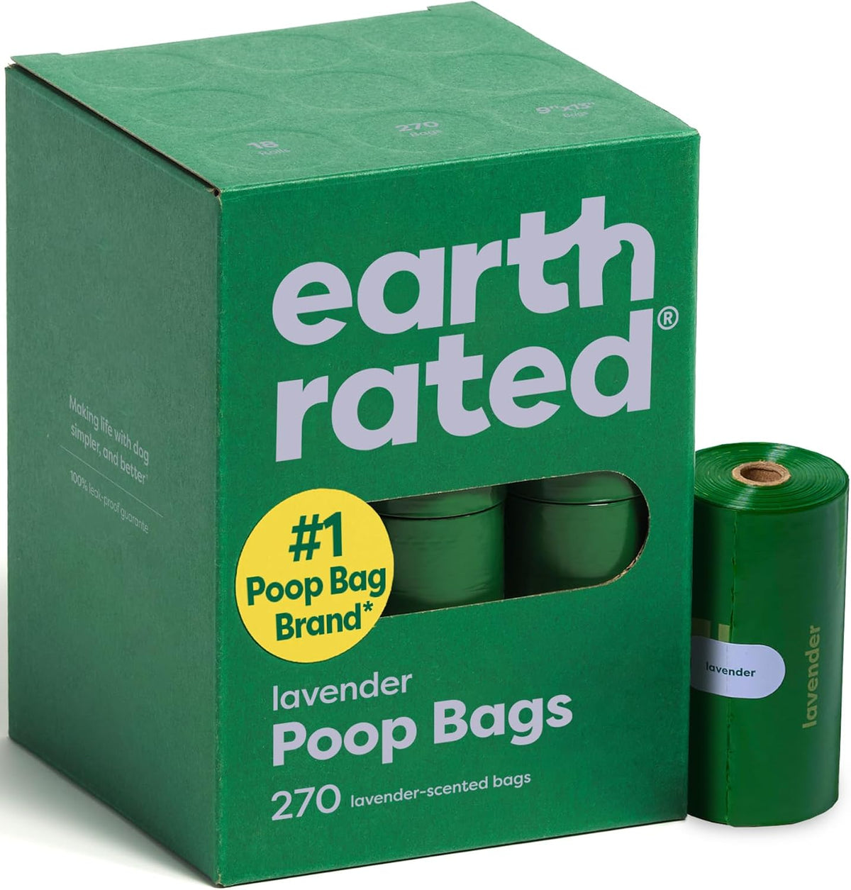 Bolsas Earth Rated para excrementos de perros, garantizadas sin fug...