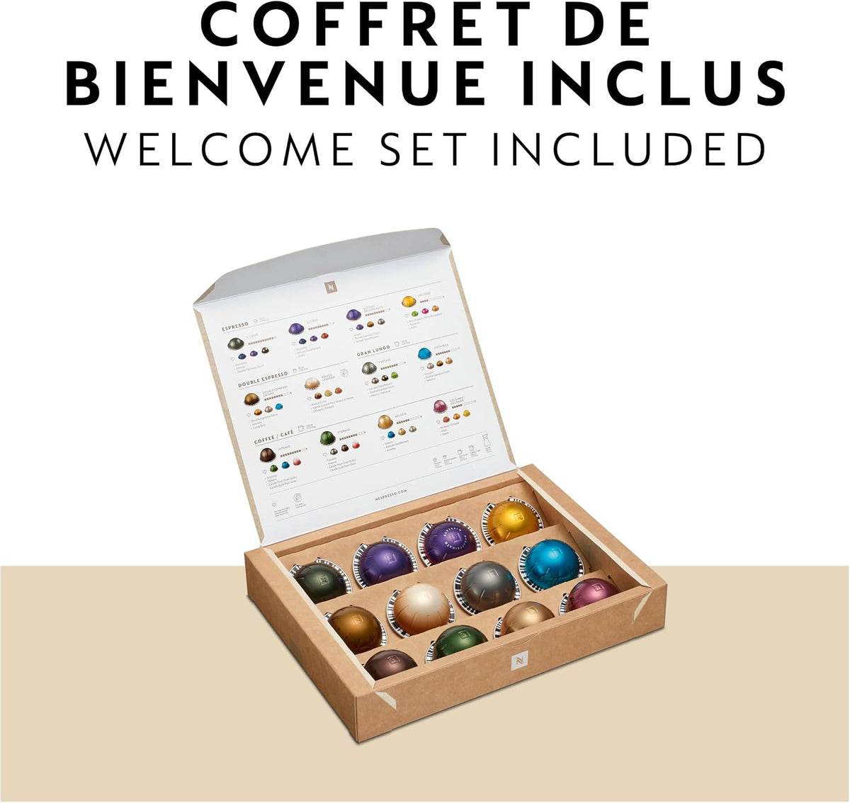 Nespresso Vertuo Next Cafetera de café y espresso de Breville, con...