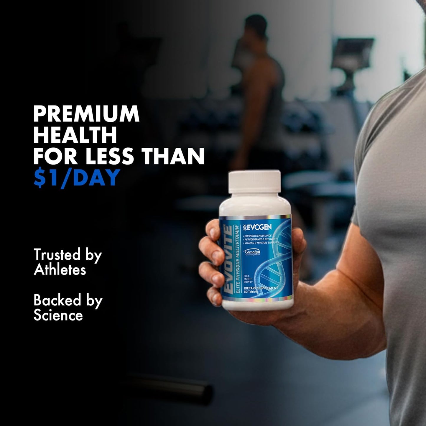 Evogen Evovite | Multivitamínico deportivo de élite estimulante inm...