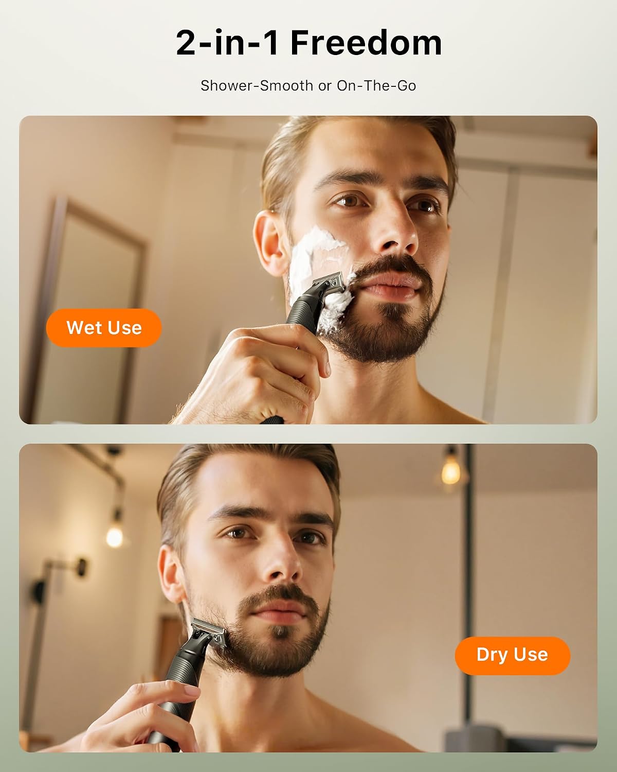 Trimcoo [2026 - Recortadora de pelo para barba y cuerpo mejorada pa...