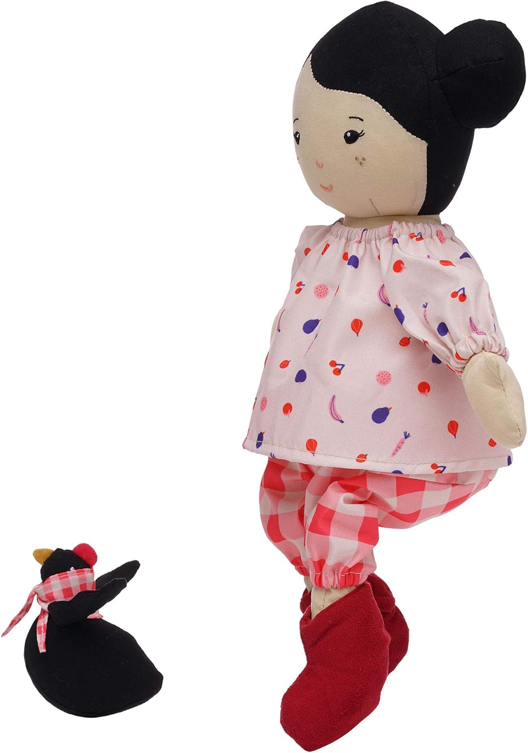 Manhattan Toy Playdate Friends Nico - Muñeca lavable a máquina y ap...