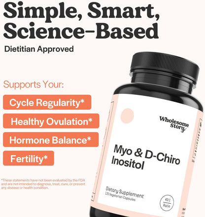 Mezcla de Myo-inositol y D-Chiro inositol | Suministro de 30 días |...