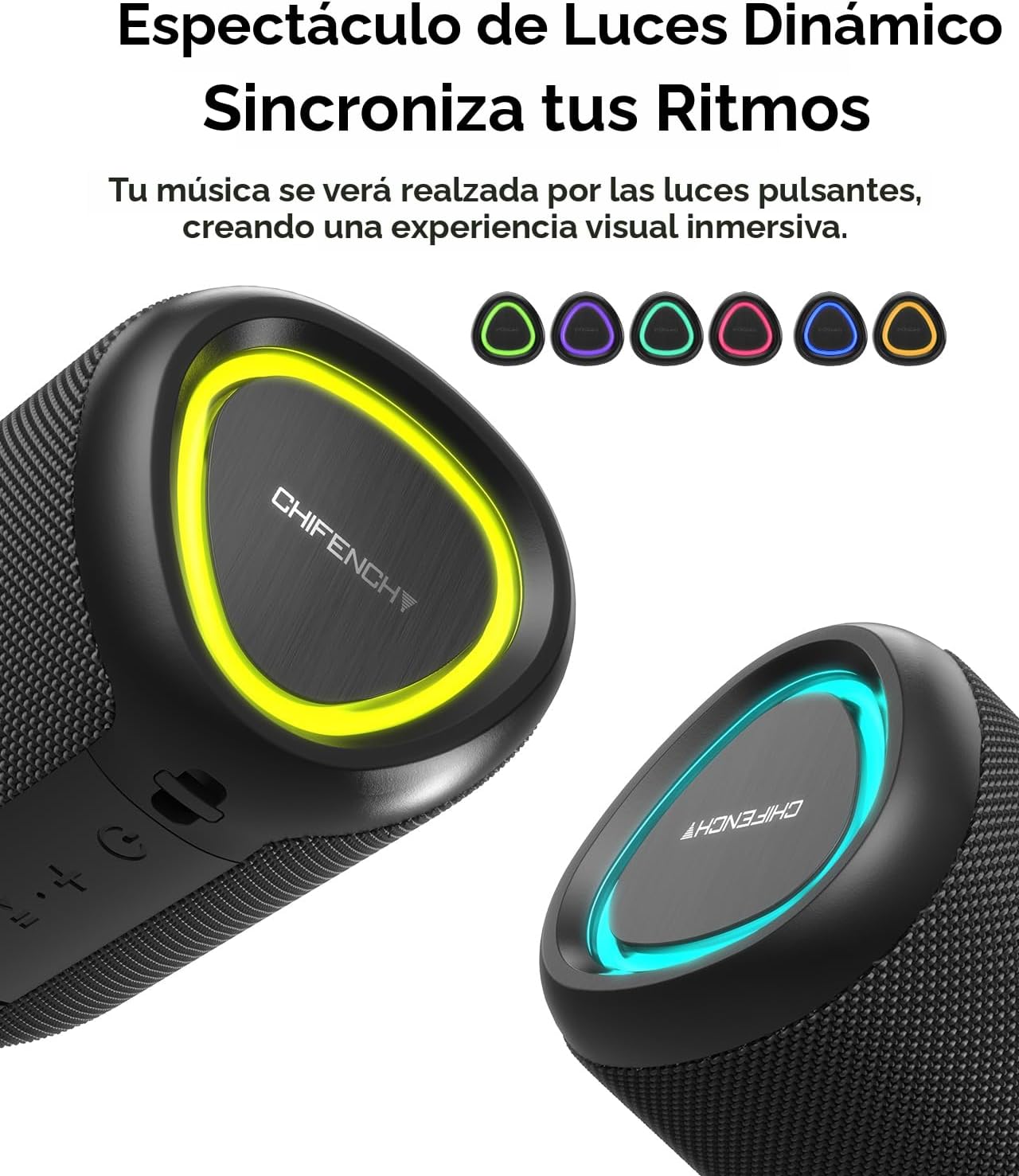 Altavoz Bluetooth portátil Esenciales para vacaciones en la playa:...
