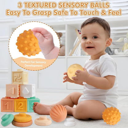 Wuzhineisn Juguetes para bebés de 6 a 12 meses, juguetes Montessori...