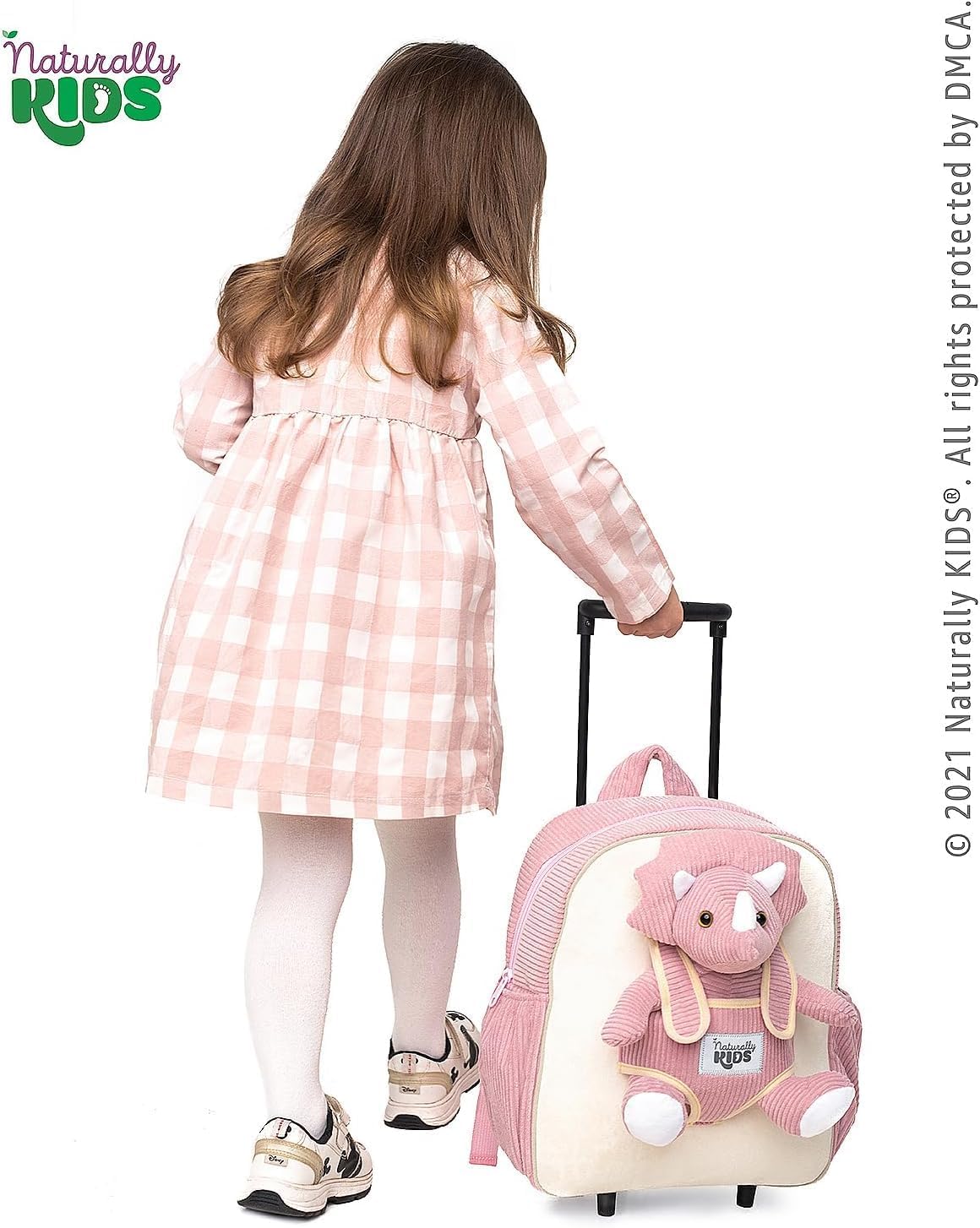 Naturally KIDS Maleta para niños pequeños con peluche Triceratops d...