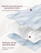 Momcozy Almohadas de embarazo para dormir, almohada en forma de U d...