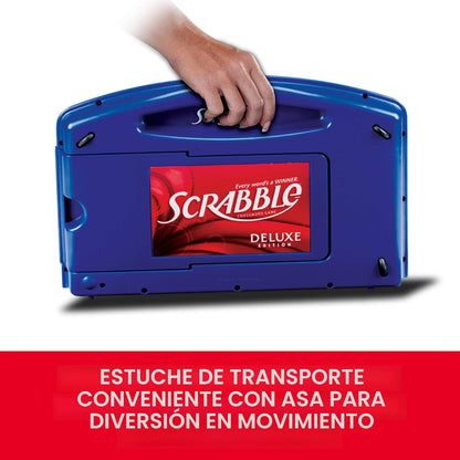 Scrabble edición Deluxe.