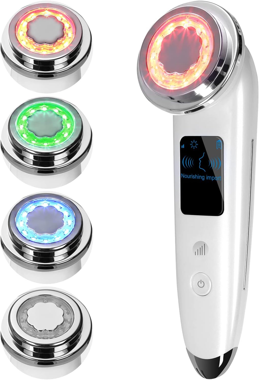 VOFEL - Masajeador Facial Eléctrico para Lifting Facial 4 en 1, Ant...