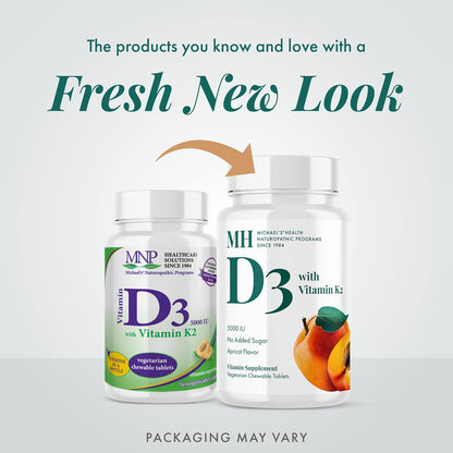 Michael's Health Naturopathic Programs Vitamina D3 con K2 \u201...