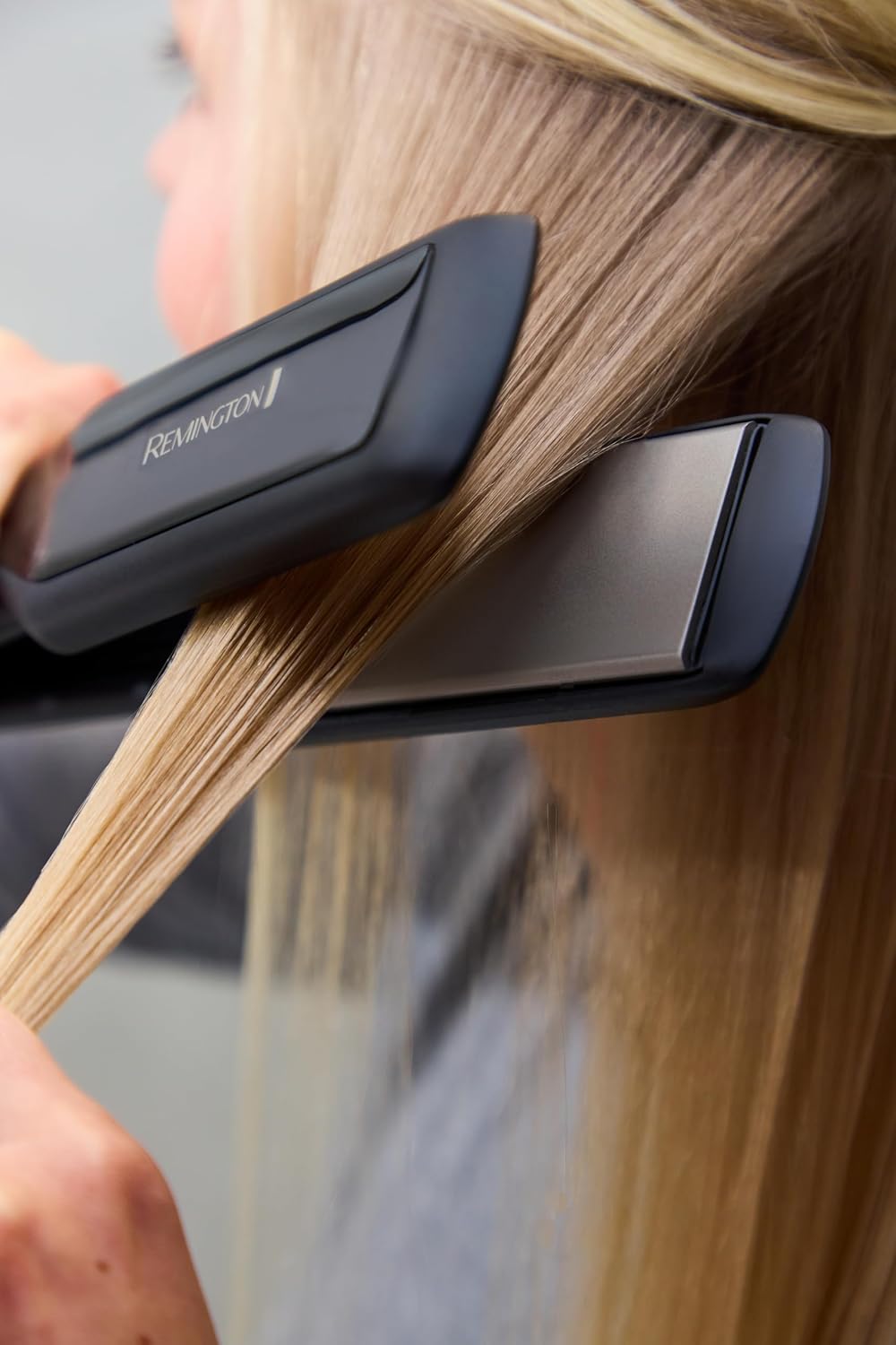 REMINGTON Plancha de pelo antiestática de 1.75 pulgadas, plancha pl...