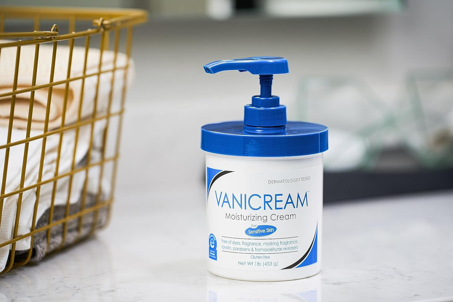 Vanicream Crema hidratante para la piel con dispensador de dispensa...