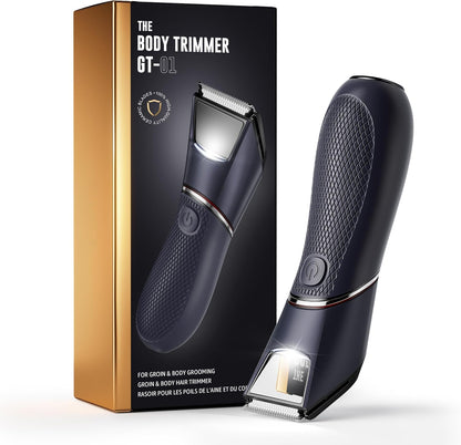 JMJDYITAO Recortador corporal para hombres: Recortador de vello púb...