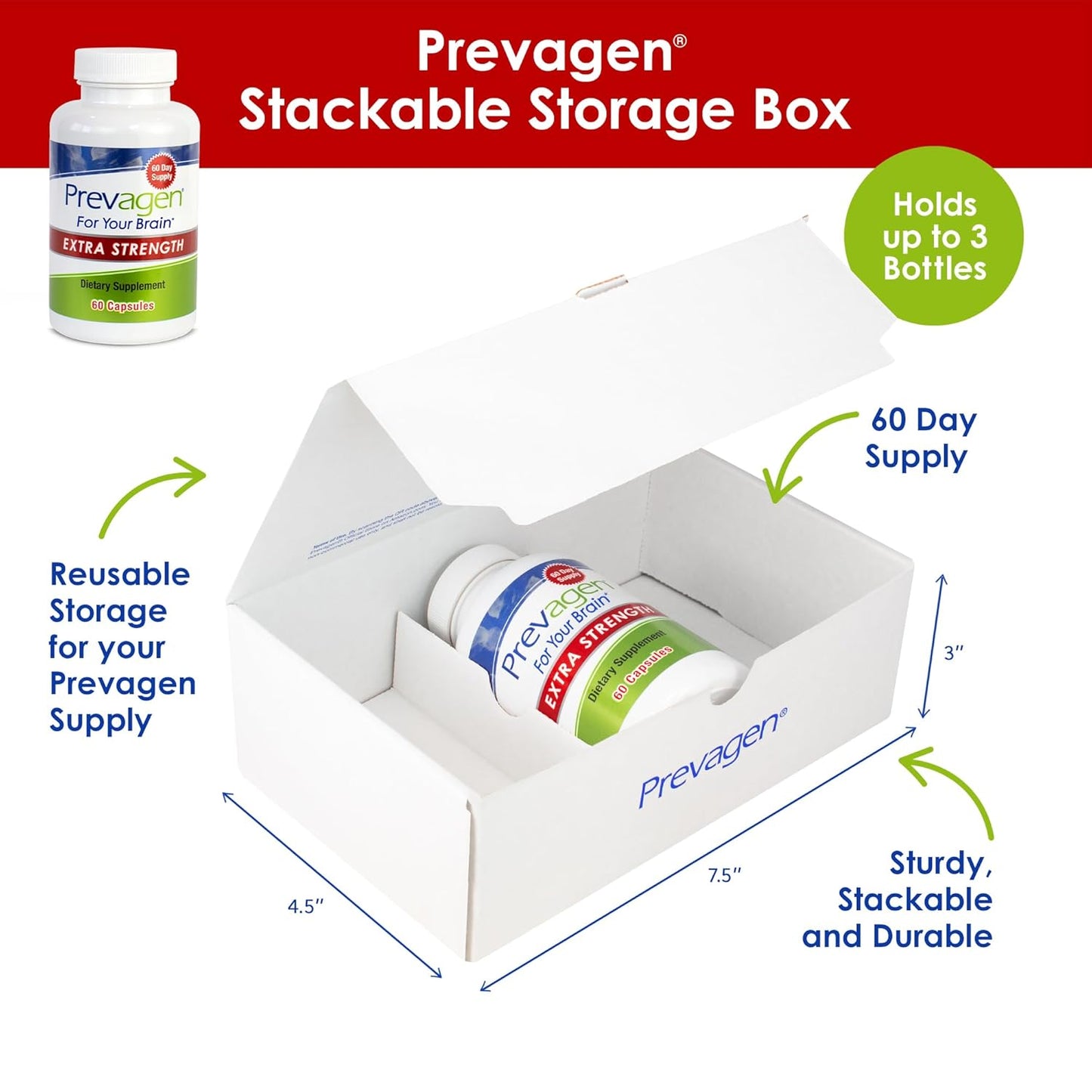 Prevagen Extra Strength - 60 cápsulas (suministro para 2 meses) | F...