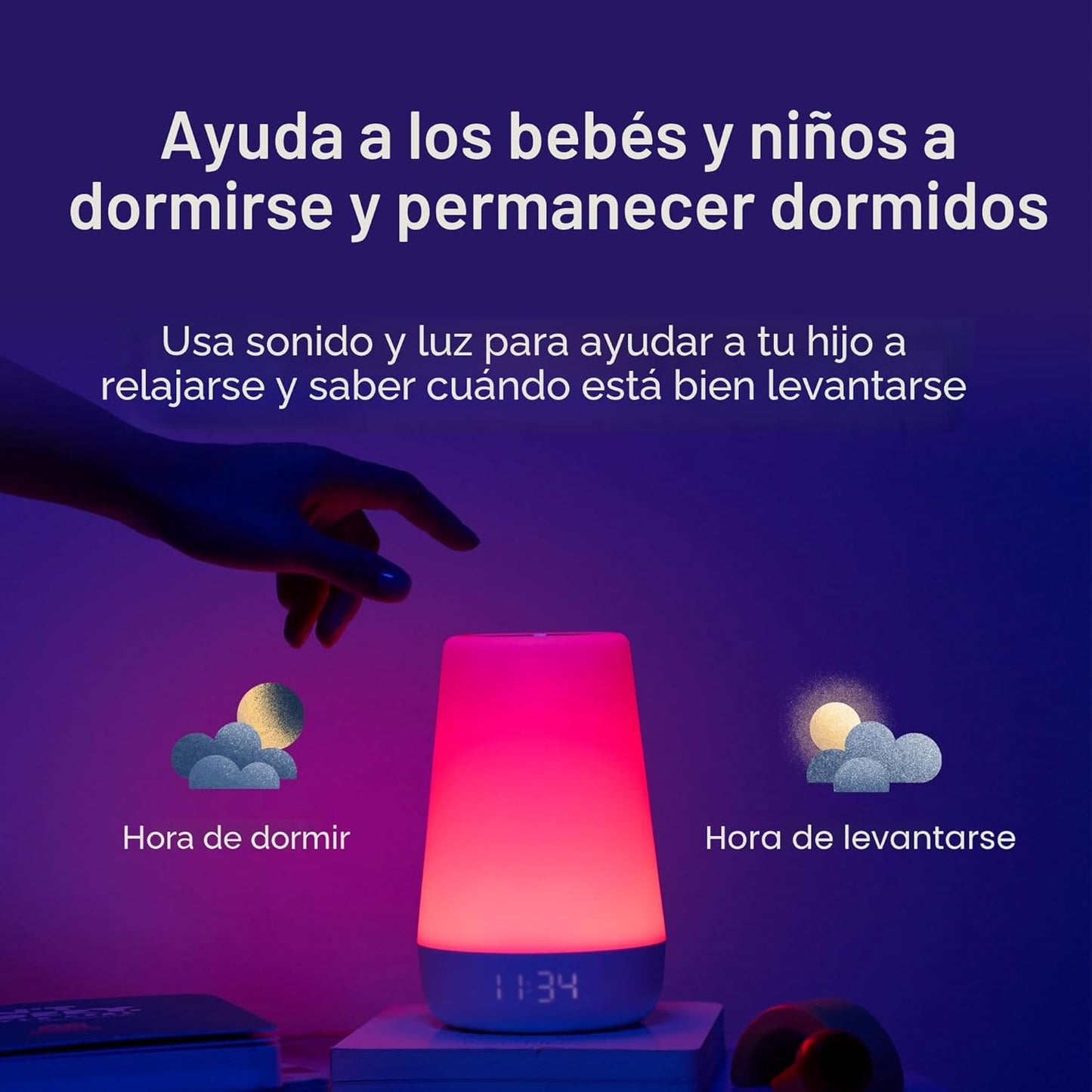 Hatch Rest Baby - Máquina de sonido para bebé, luz nocturna | 2ª ge...