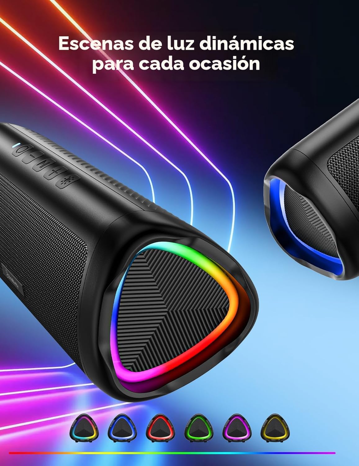 BolaButty Altavoz Bluetooth con sonido HD, inalámbrico portátil, IP...