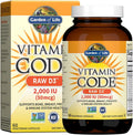 Garden of Life Vitamina D, Vitamin Code Raw D3, Vitamina D 2,000 UI...