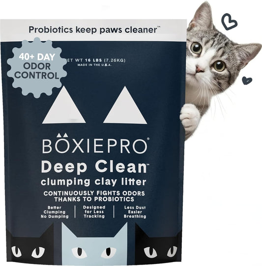 Boxie Arena Probiótica para Gatos, Control de Olores de 40 Días, Ar...