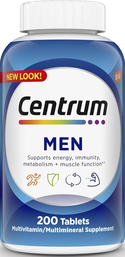 Centrum Multivitamínico para hombres, suplemento multivitamínico\/m...