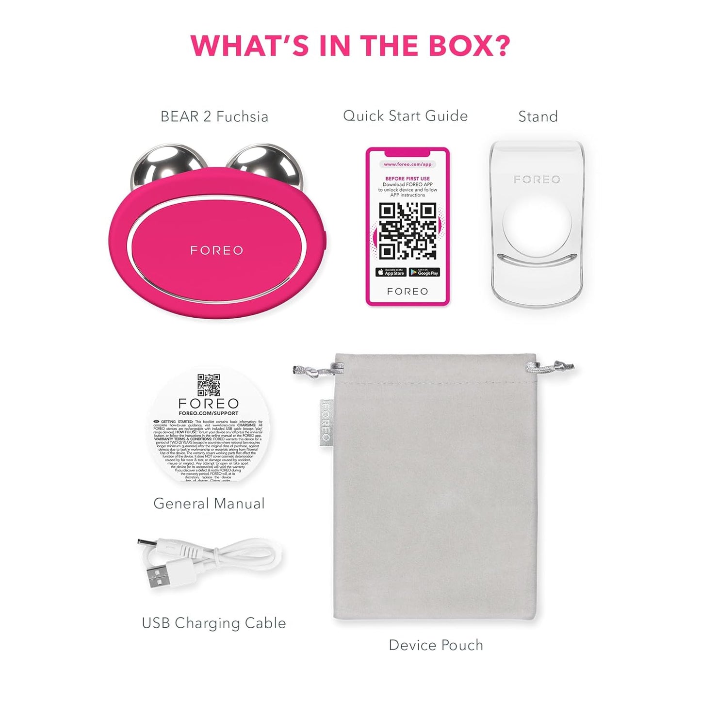 FOREO Bear 2 Dispositivo facial de microcorriente de tonificación a...