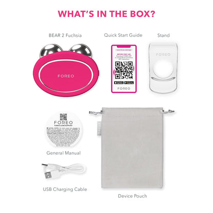 FOREO Bear 2 Dispositivo facial de microcorriente de tonificación a...