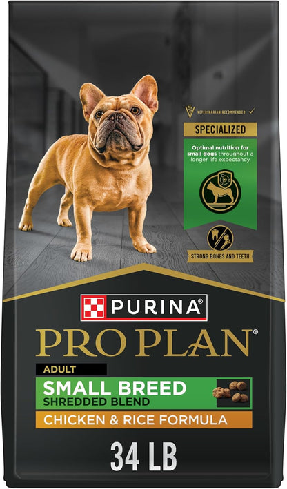 Purina Pro Plan Comida para perros de raza pequeña, mezcla triturad...