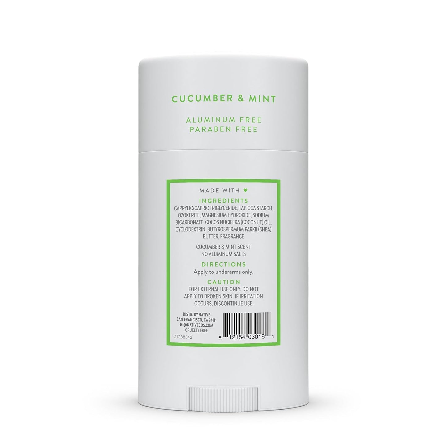 Desodorante Native Contiene Ingredientes Naturalmente Derivados, Co...