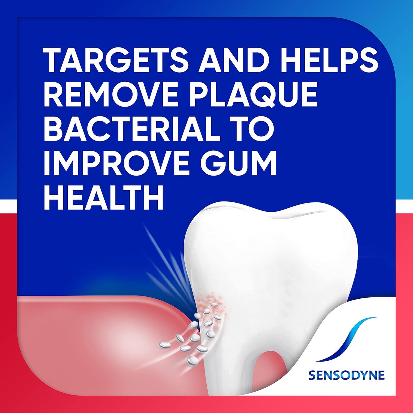 Sensodyne Sensitivity & Gum Sensitive Pasta dental para gingivitis, tratamiento de dientes sensibles, Clean & Fresh - 3.4 oz (paquete de 4)