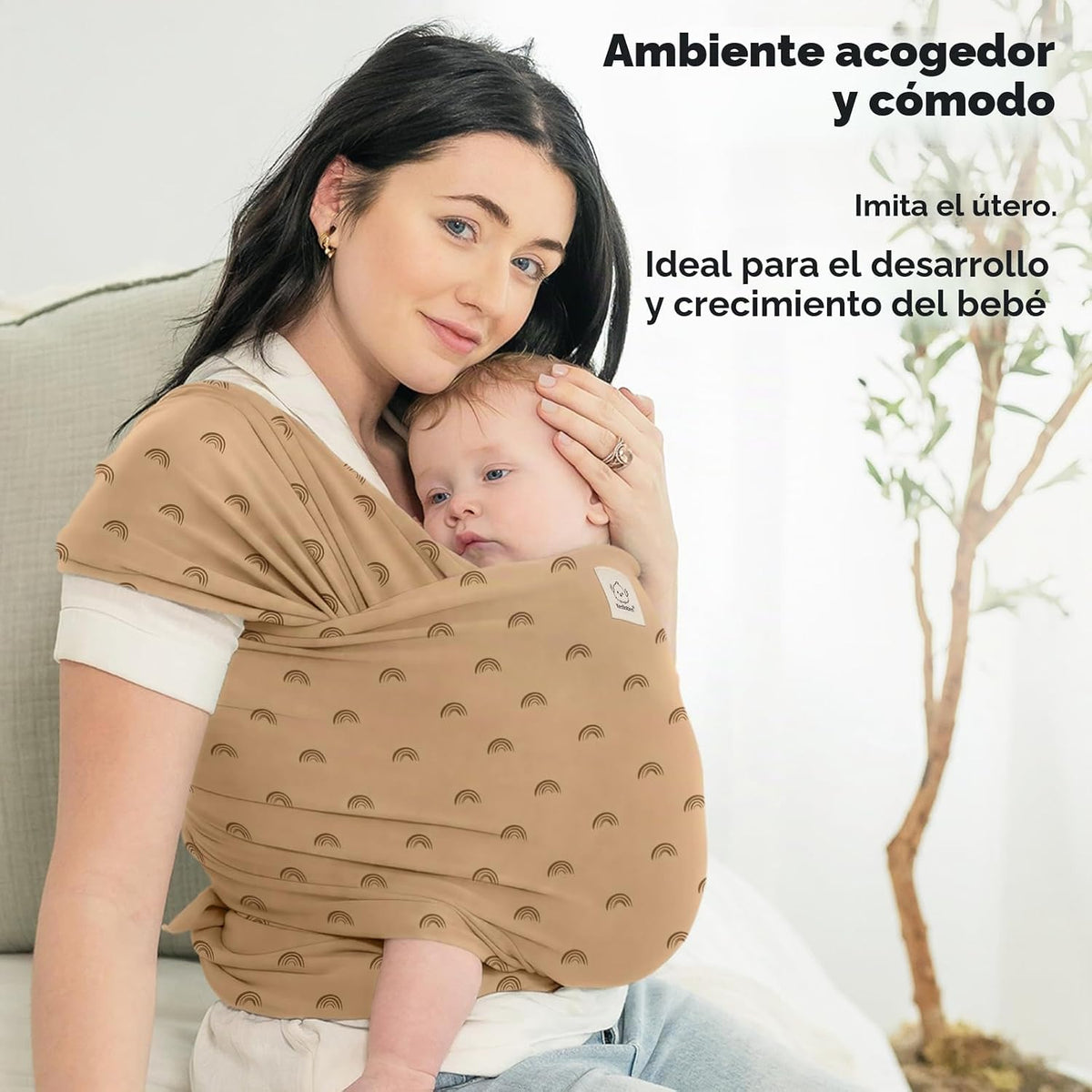 KeaBabies Portabebés Envolvente - Portabebés Original Todo en 1 de...
