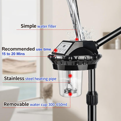 Vaporizador Facial Profesional, vaporizador facial con altura y áng...