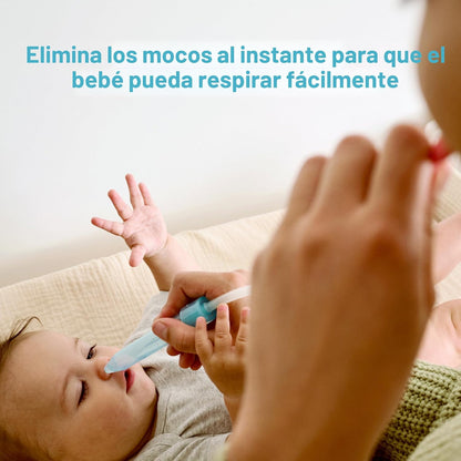 Frida Baby NoseFrida SnotSucker para bebé, aspirador nasal para beb...