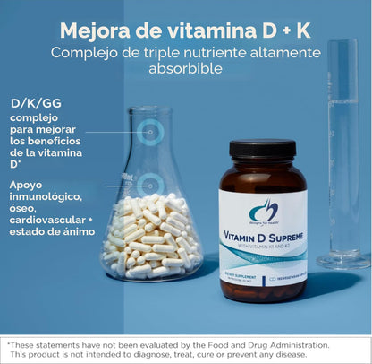 Designs for Health Vitamina D Suprema \u2013 Vitamina D 5000 UI con...