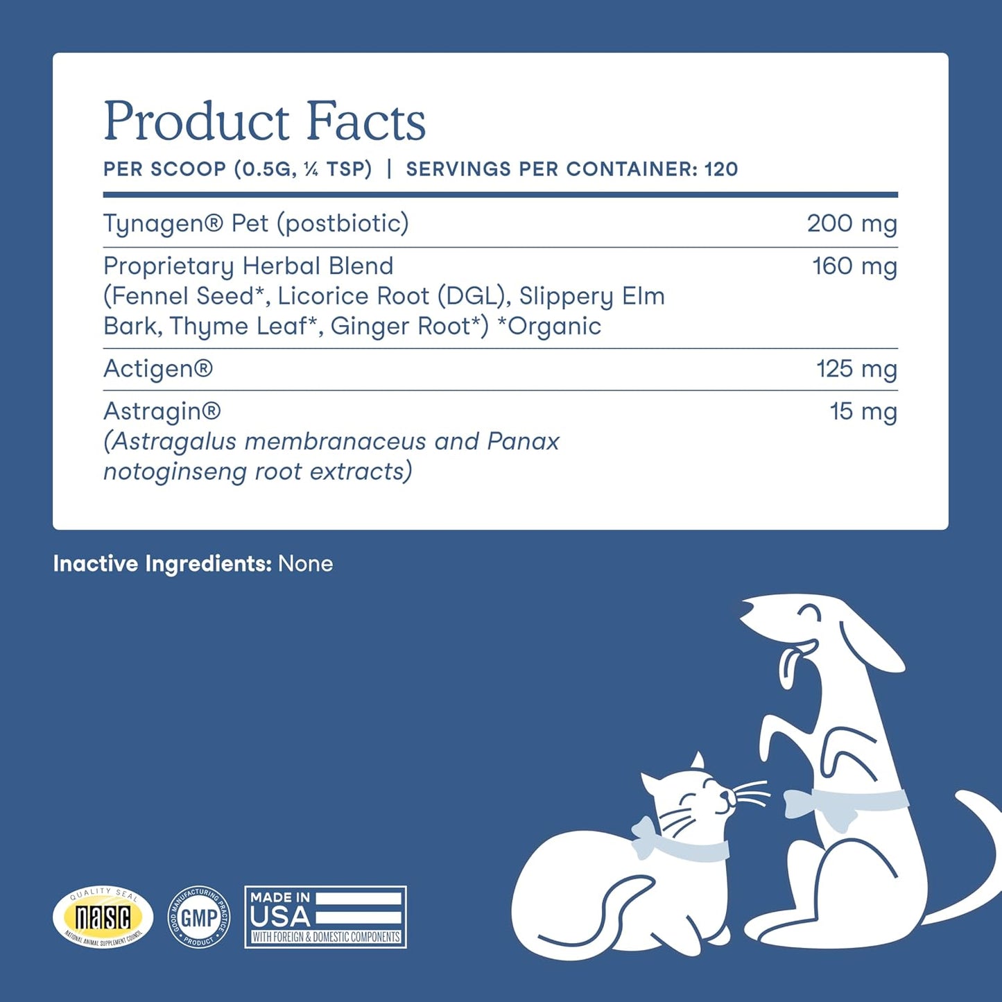 Fera Pets Postbiotics Plus Prebióticos para perros y gatos - con ol...