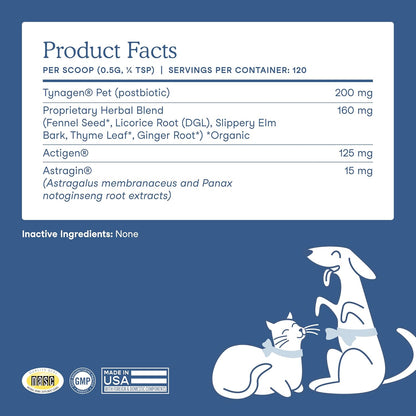 Fera Pets Postbiotics Plus Prebióticos para perros y gatos - con ol...