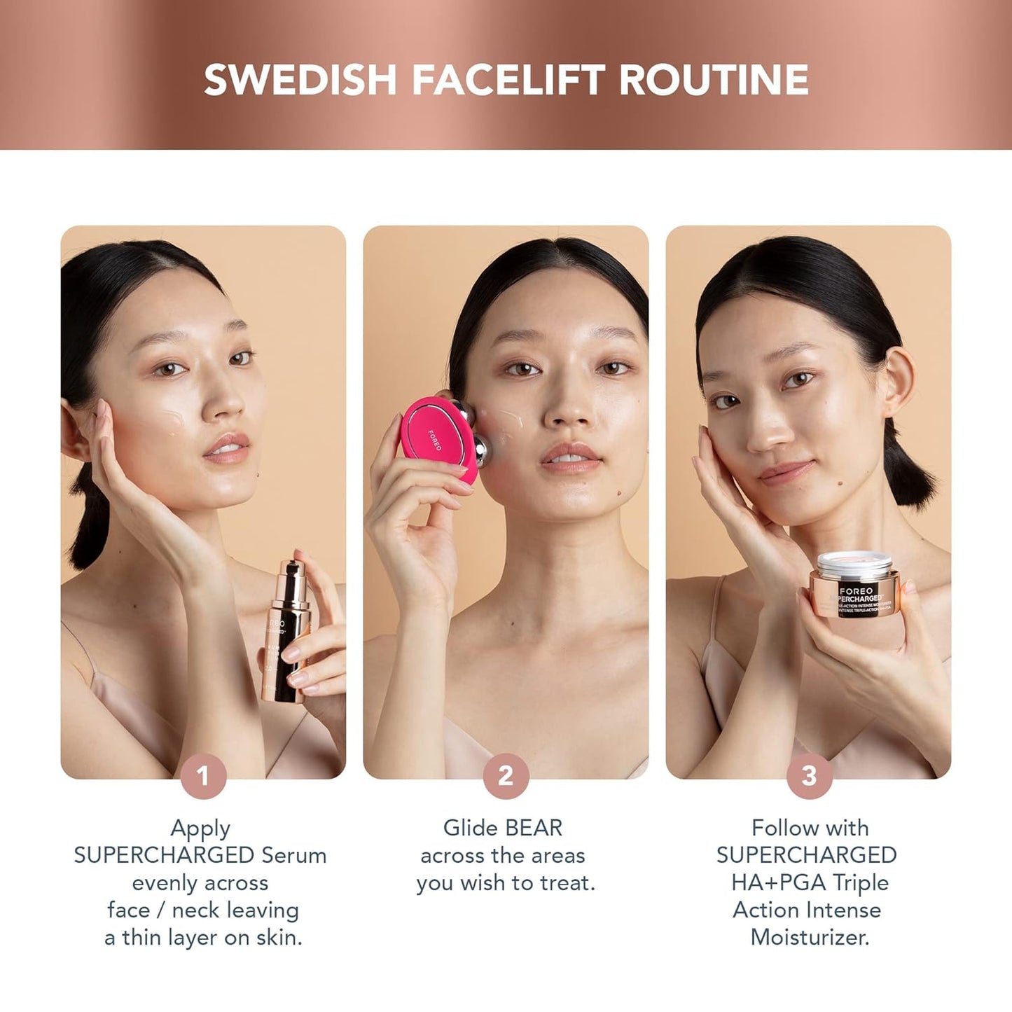 FOREO Paquete Bear Desafiante de la Edad - Dispositivo Facial de Mi...