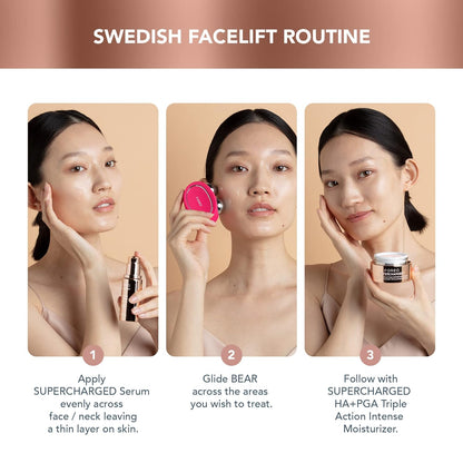 FOREO Paquete Bear Desafiante de la Edad - Dispositivo Facial de Mi...