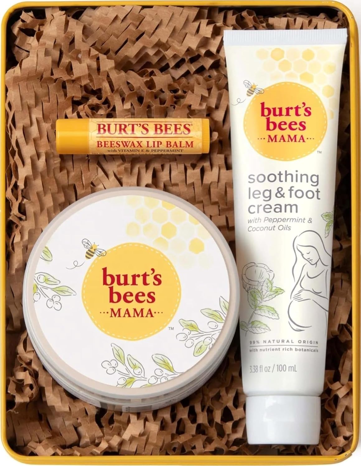 Burt\u2019s Bees Mama Bee set de regalo con 3 productos para el cui...