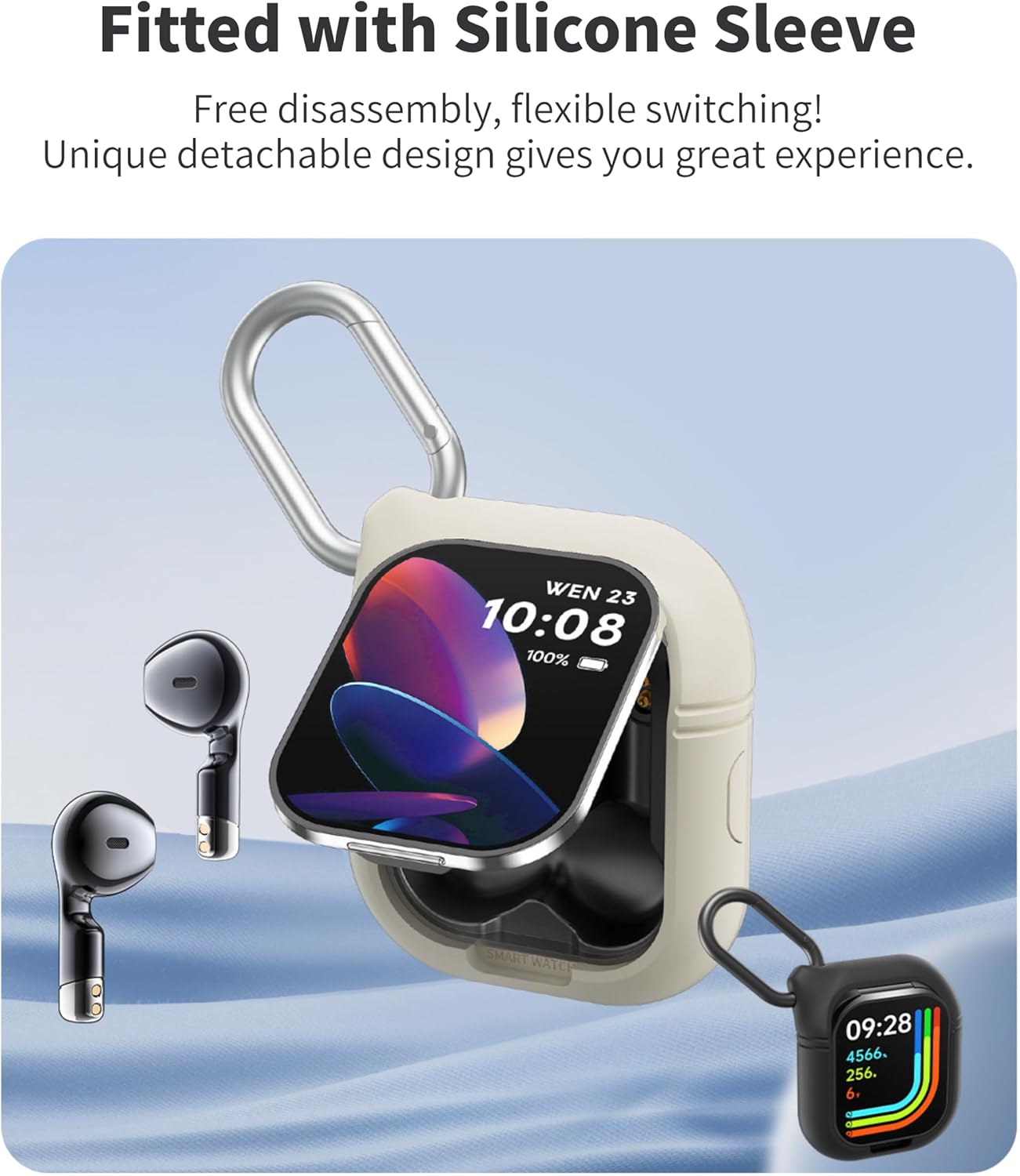 Diyeeni D8 Pro - Reloj inteligente con auriculares para hombres y m...