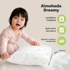 KeaBabies 2pk - Almohadas para niños de 2 años a 5,13 x 18 pulgadas...