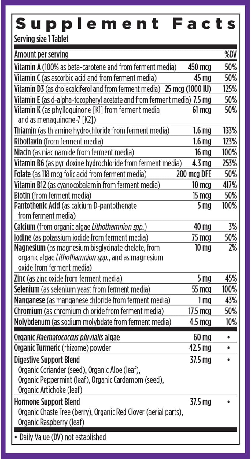New Chapter Every Woman's One Daily 55+ - Multivitamínico para...