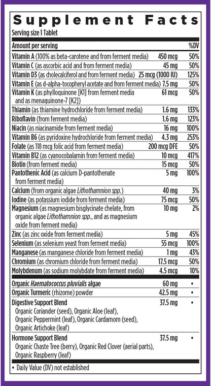 New Chapter Every Woman's One Daily 55+ - Multivitamínico para...