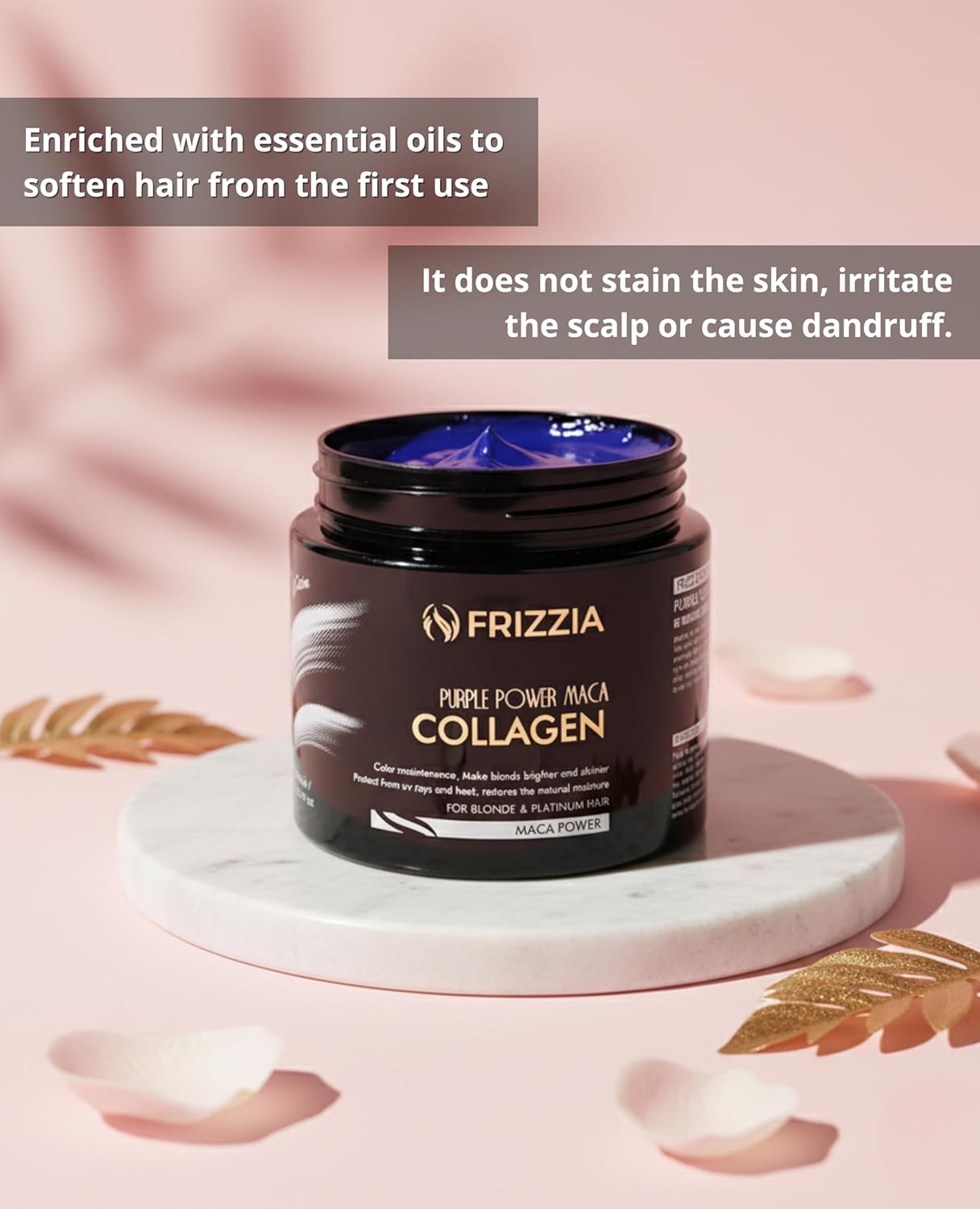 Frizzia Mascarilla capilar ULTRA Colágeno, FÁCIL de usar. Con aceit...