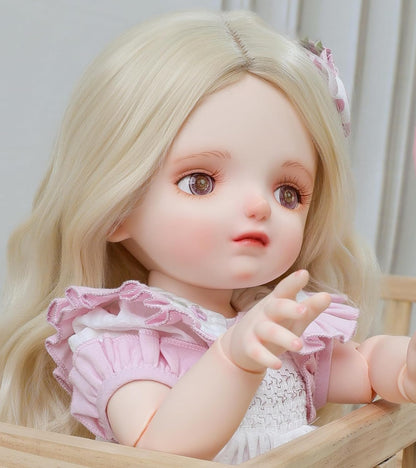 Cloveray Muñecas BJD, muñeca articulada escala 1\/4 con 15 articula...