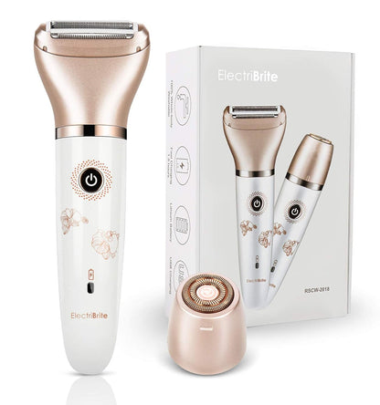 Maquinilla de afeitar eléctrica para mujer \u2013 Sin dolor 2 en 1...